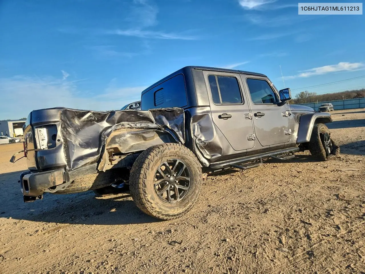 1C6HJTAG1ML611213 2021 Jeep Gladiator Sport