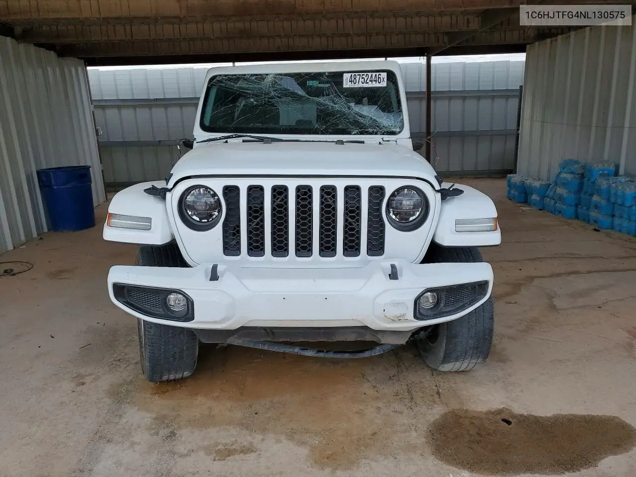 2022 Jeep Gladiator Overland VIN: 1C6HJTFG4NL130575 Lot: 48752446