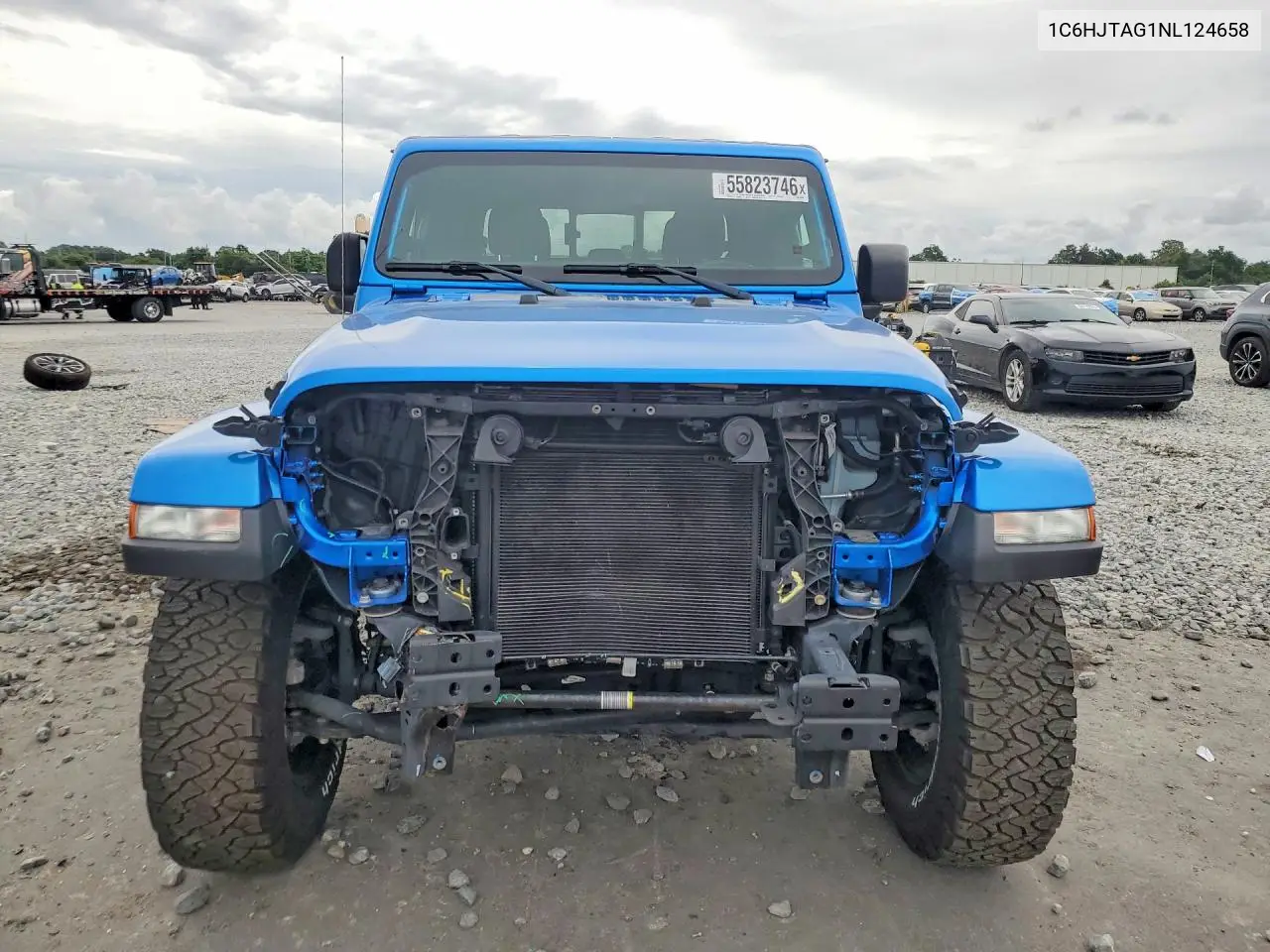 2022 Jeep Gladiator Sport VIN: 1C6HJTAG1NL124658 Lot: 55823746