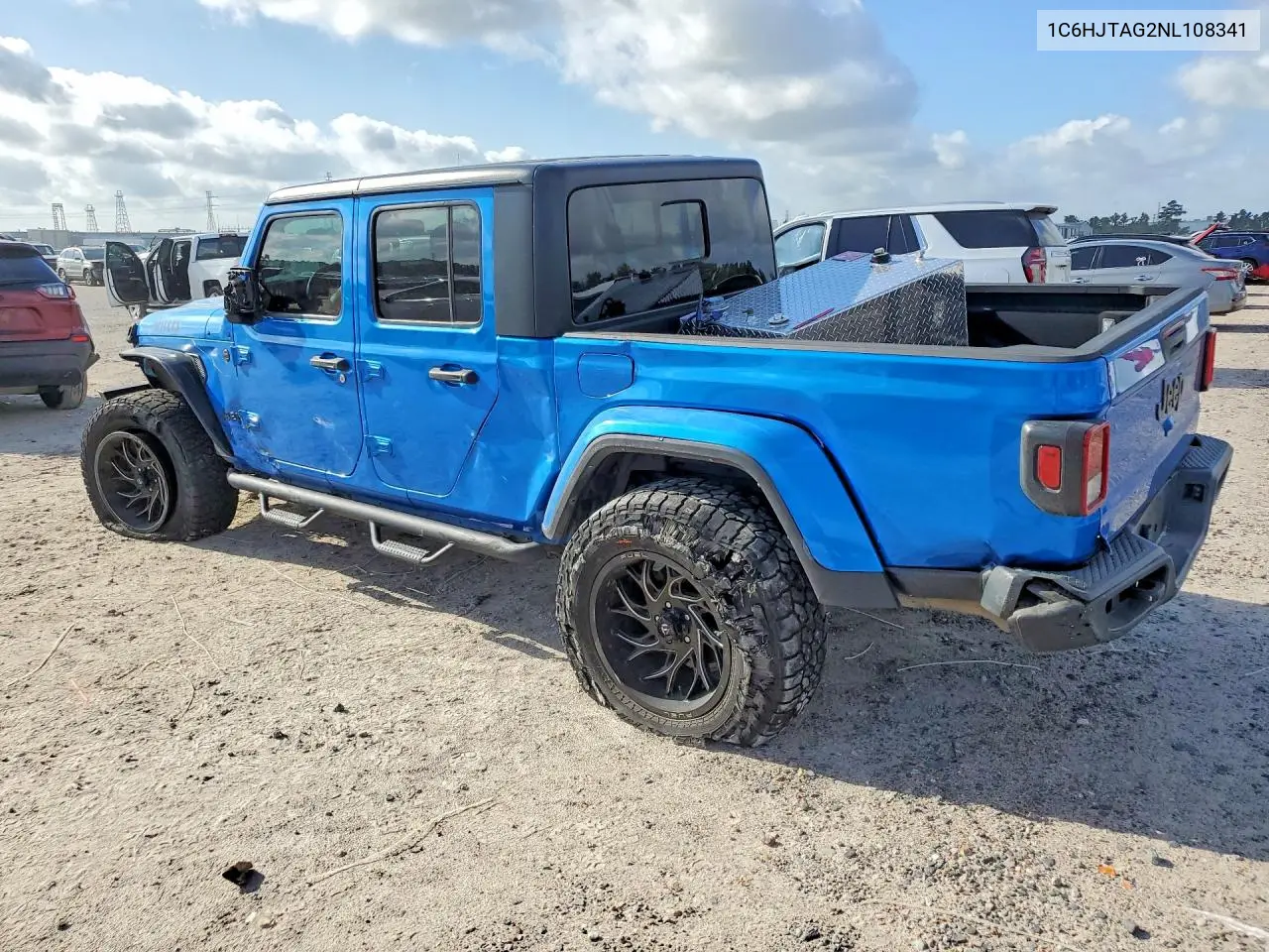 2022 Jeep Gladiator Sport VIN: 1C6HJTAG2NL108341 Lot: 57197596