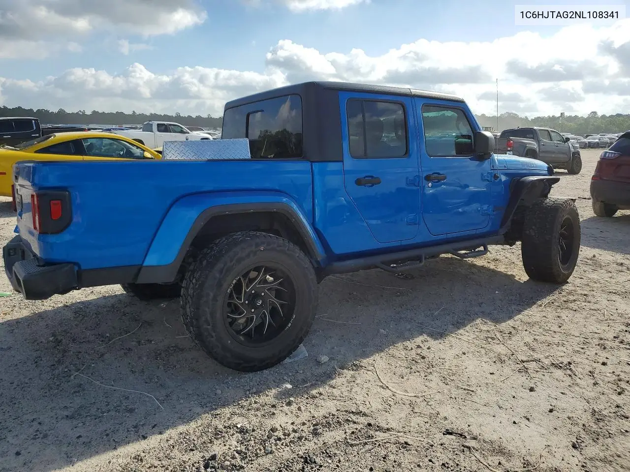 2022 Jeep Gladiator Sport VIN: 1C6HJTAG2NL108341 Lot: 57197596