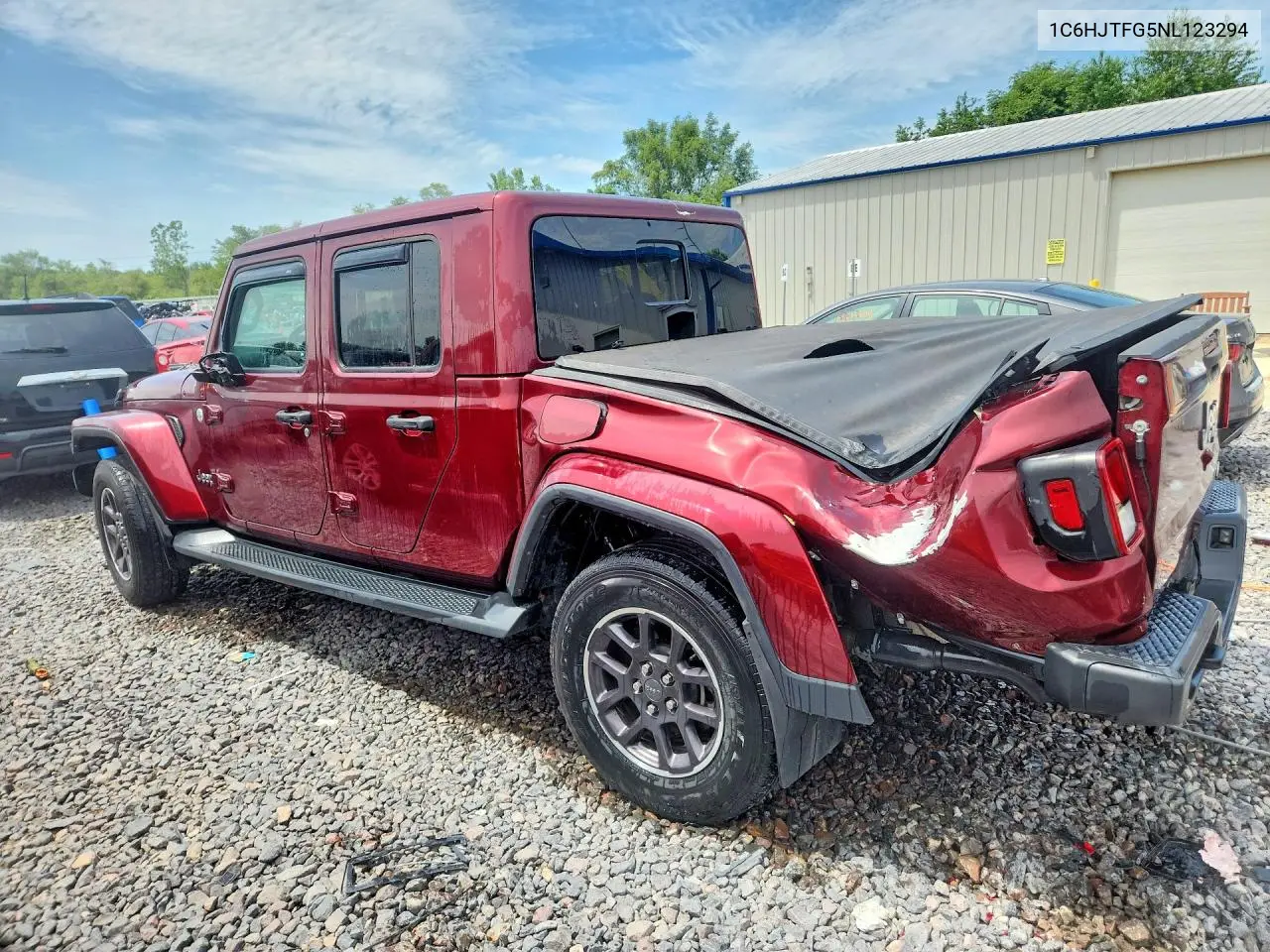 2022 Jeep Gladiator Overland VIN: 1C6HJTFG5NL123294 Lot: 58724816