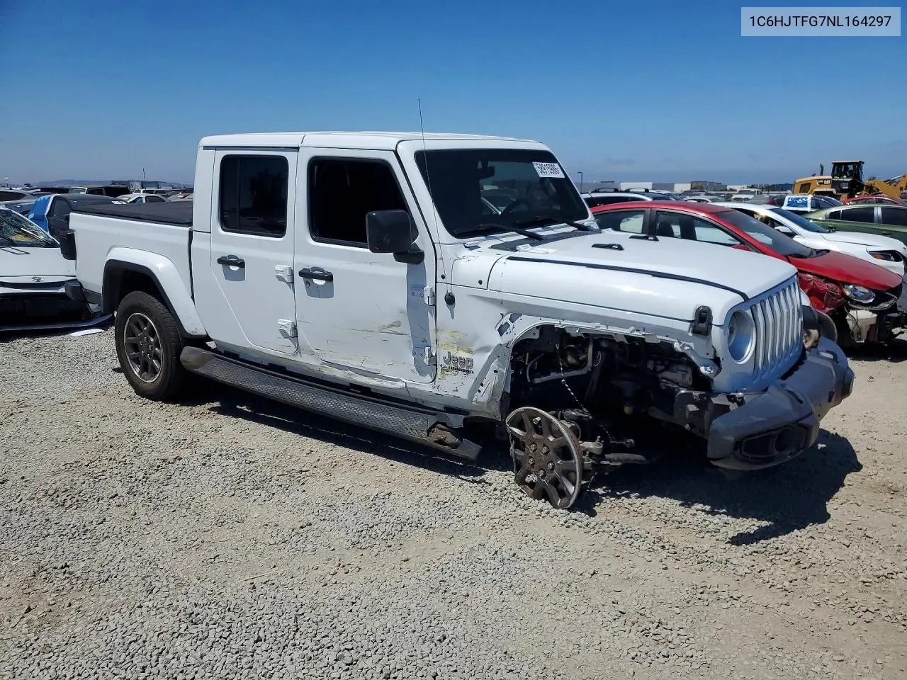 2022 Jeep Gladiator Overland VIN: 1C6HJTFG7NL164297 Lot: 58915986