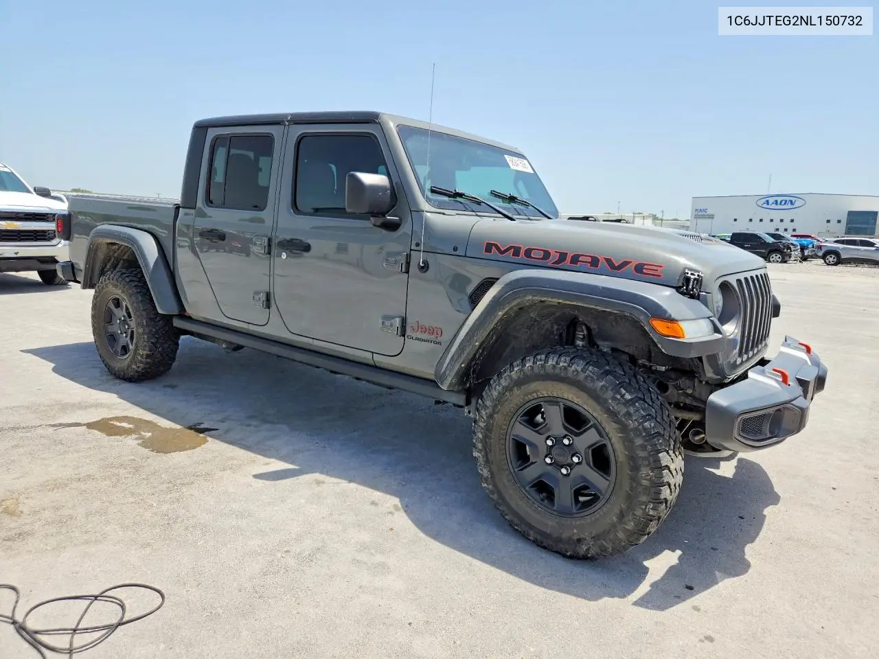 2022 Jeep Gladiator Mojave VIN: 1C6JJTEG2NL150732 Lot: 58941506