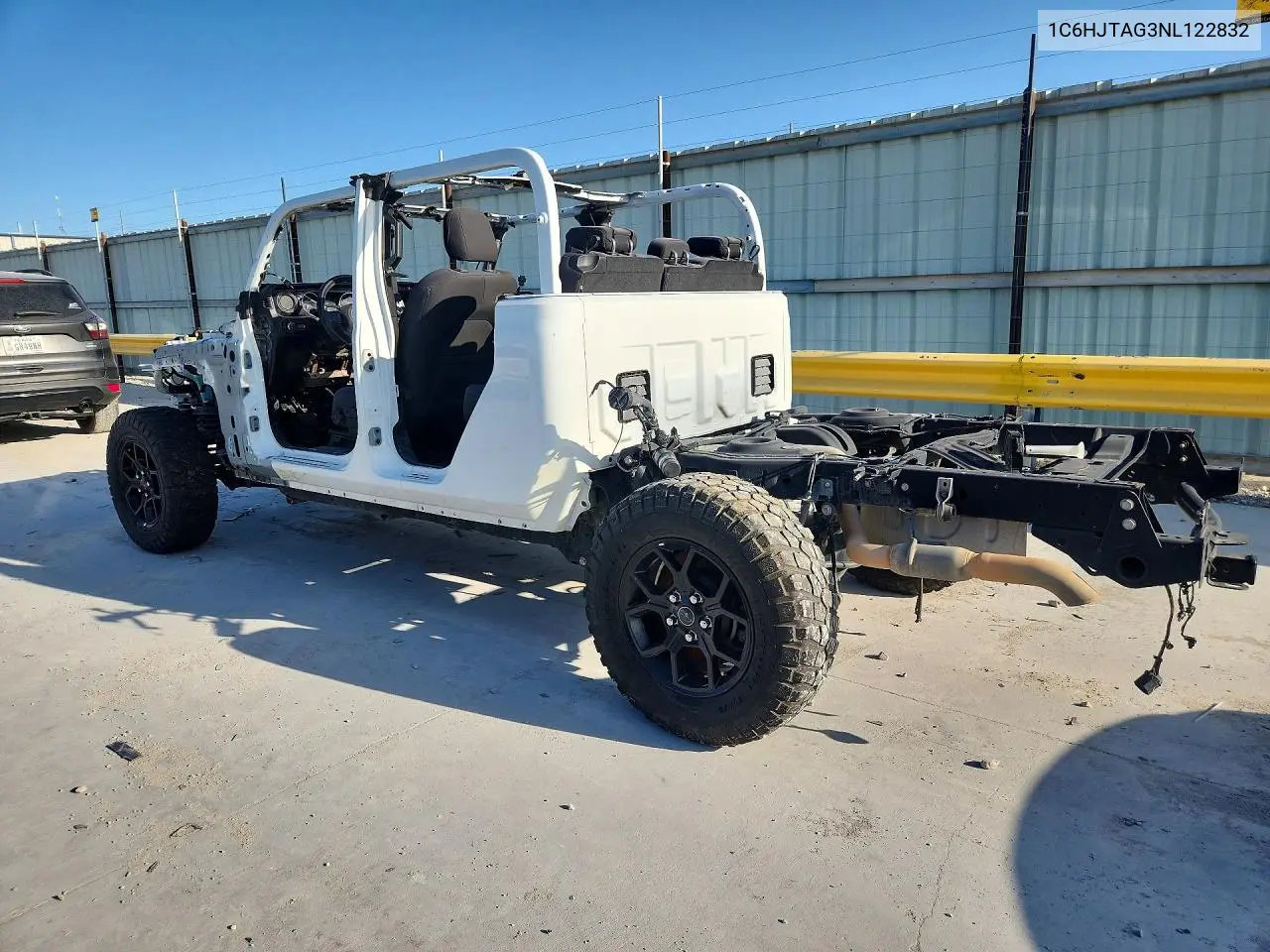 2022 Jeep Gladiator Sport VIN: 1C6HJTAG3NL122832 Lot: 59255966