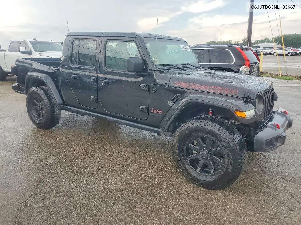 2022 Jeep Gladiator Rubicon VIN: 1C6JJTBG3NL133667 Lot: 60042896