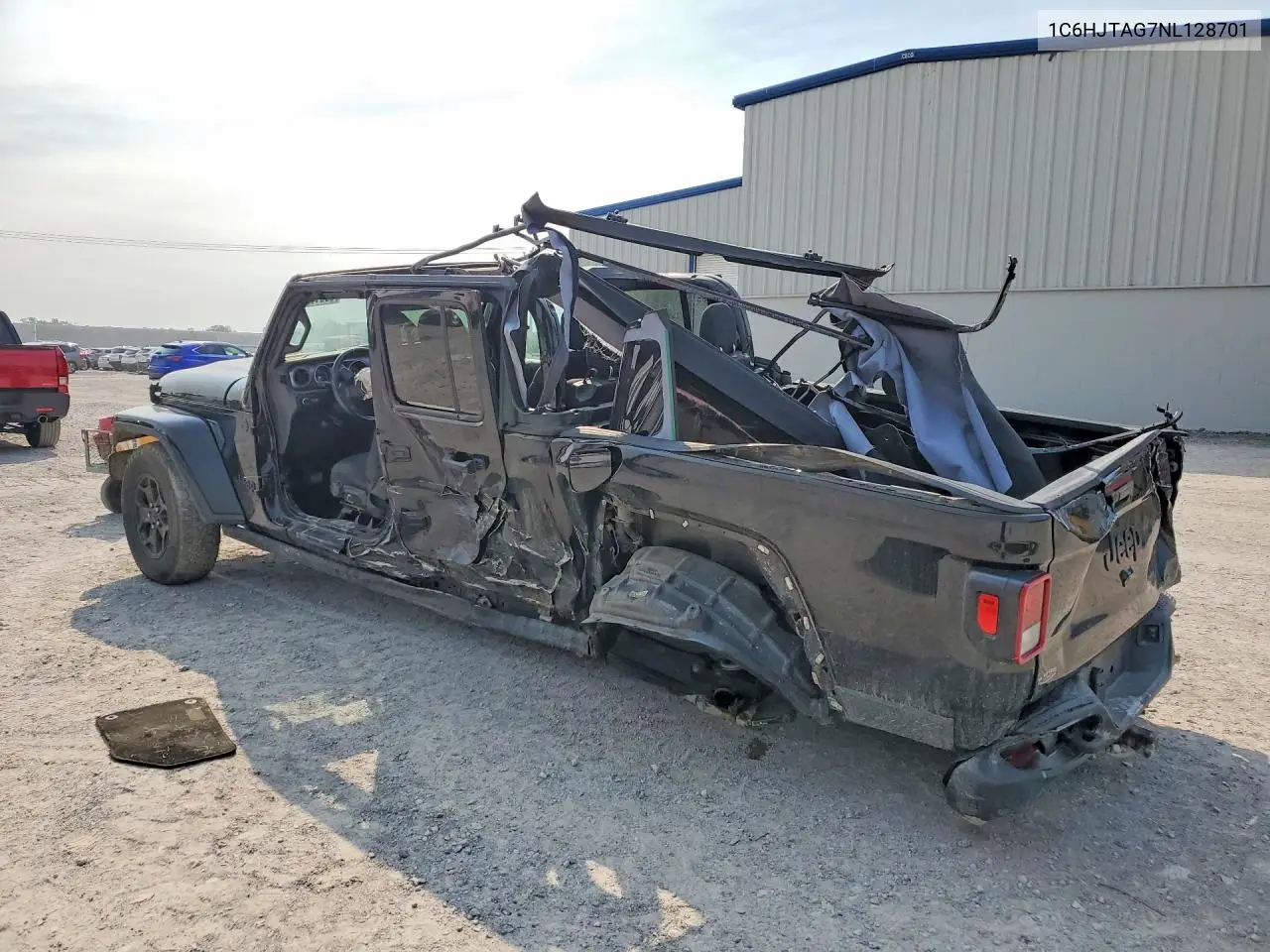 2022 Jeep Gladiator Sport VIN: 1C6HJTAG7NL128701 Lot: 60618086