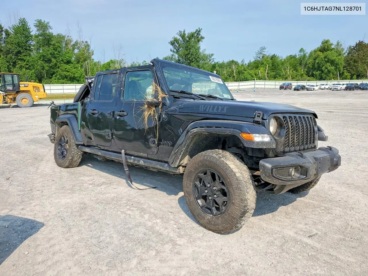 2022 Jeep Gladiator Sport VIN: 1C6HJTAG7NL128701 Lot: 60618086