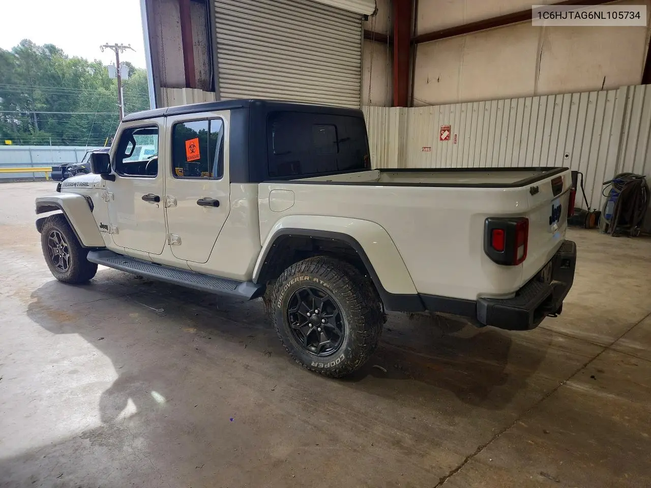 2022 Jeep Gladiator Sport VIN: 1C6HJTAG6NL105734 Lot: 60866926