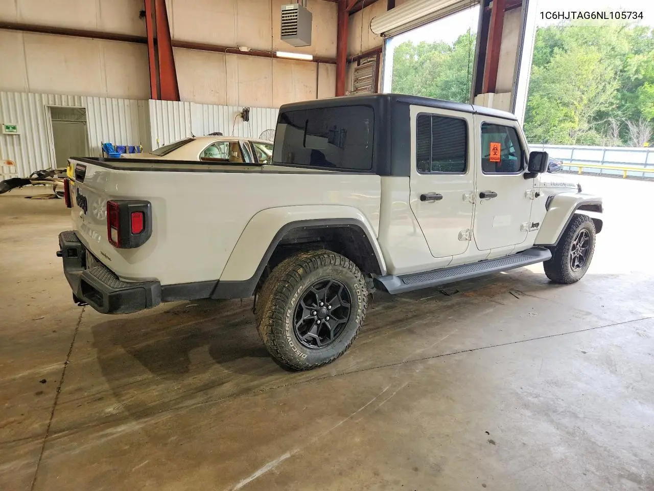 2022 Jeep Gladiator Sport VIN: 1C6HJTAG6NL105734 Lot: 60866926
