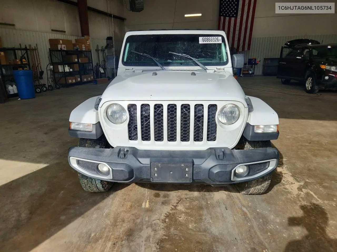 2022 Jeep Gladiator Sport VIN: 1C6HJTAG6NL105734 Lot: 60866926