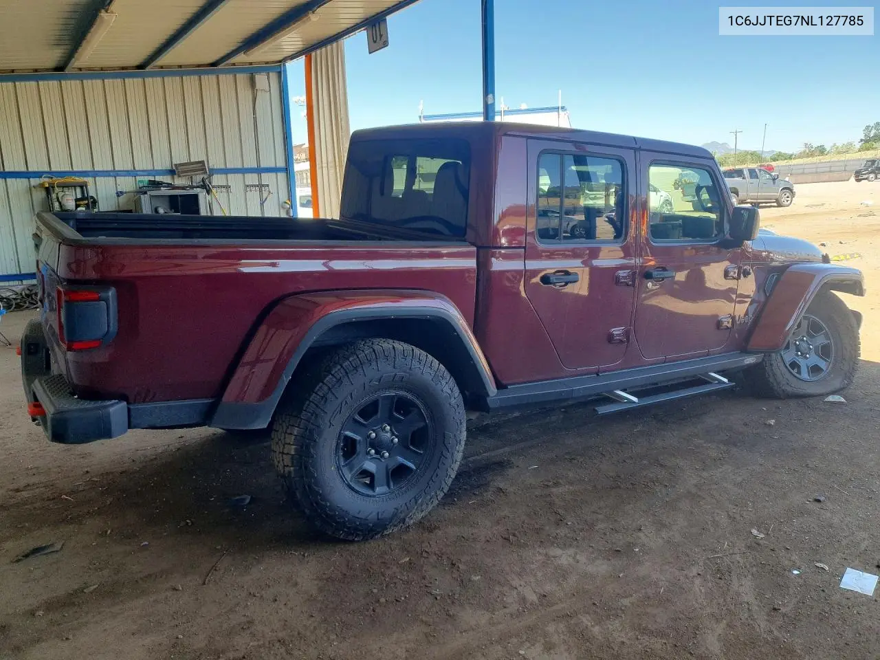 2022 Jeep Gladiator Mojave VIN: 1C6JJTEG7NL127785 Lot: 60900656