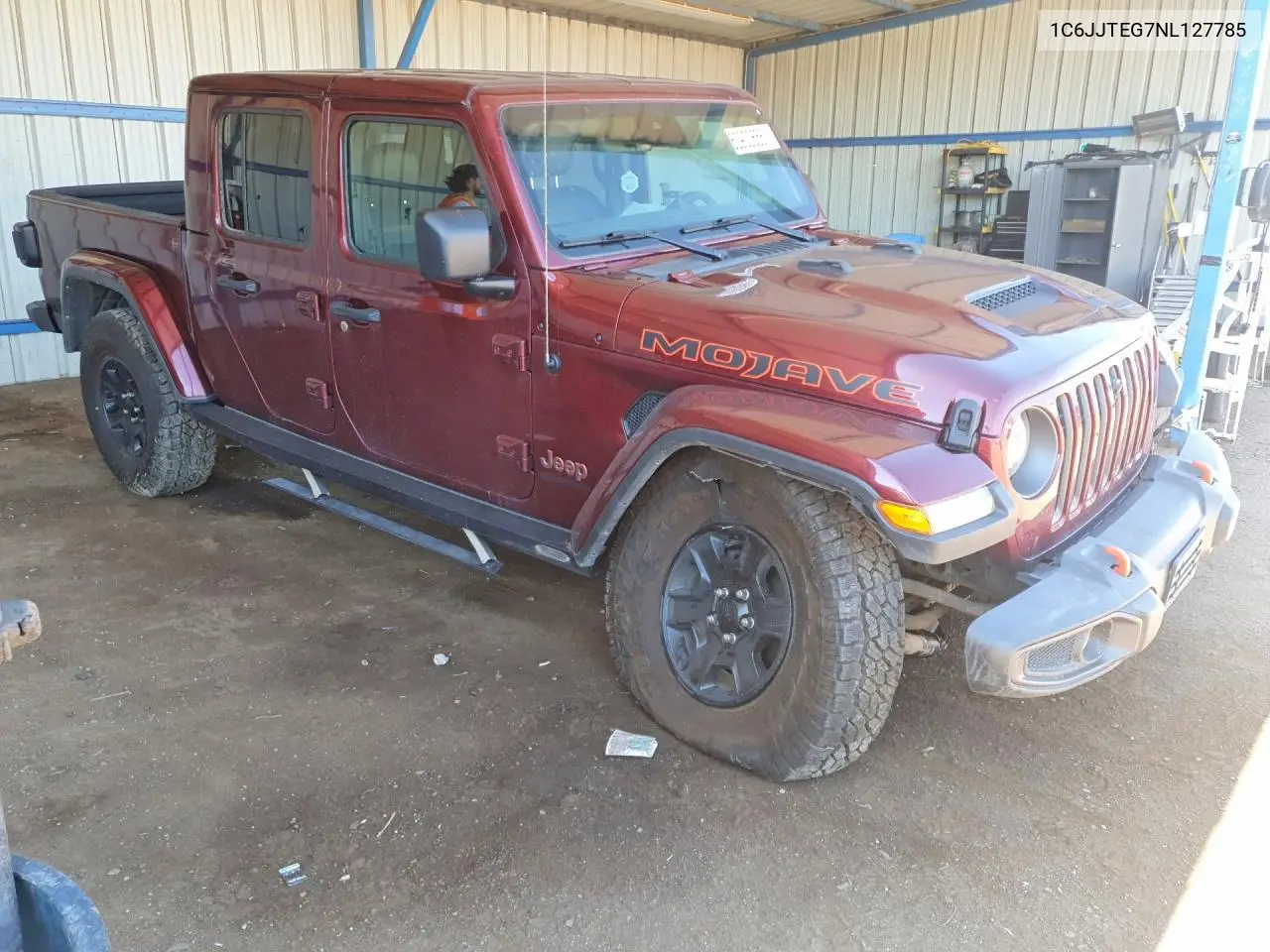 2022 Jeep Gladiator Mojave VIN: 1C6JJTEG7NL127785 Lot: 60900656
