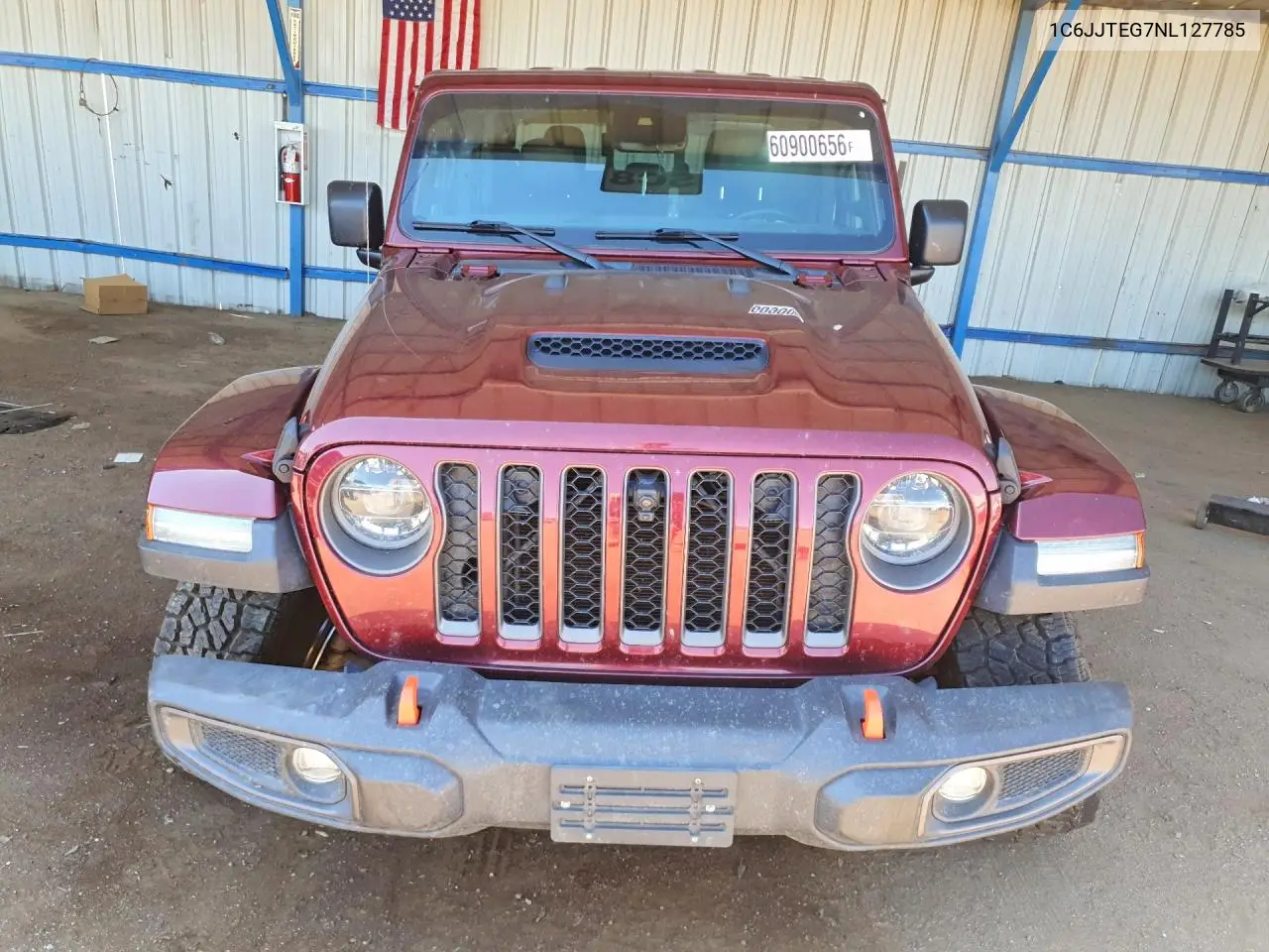 2022 Jeep Gladiator Mojave VIN: 1C6JJTEG7NL127785 Lot: 60900656