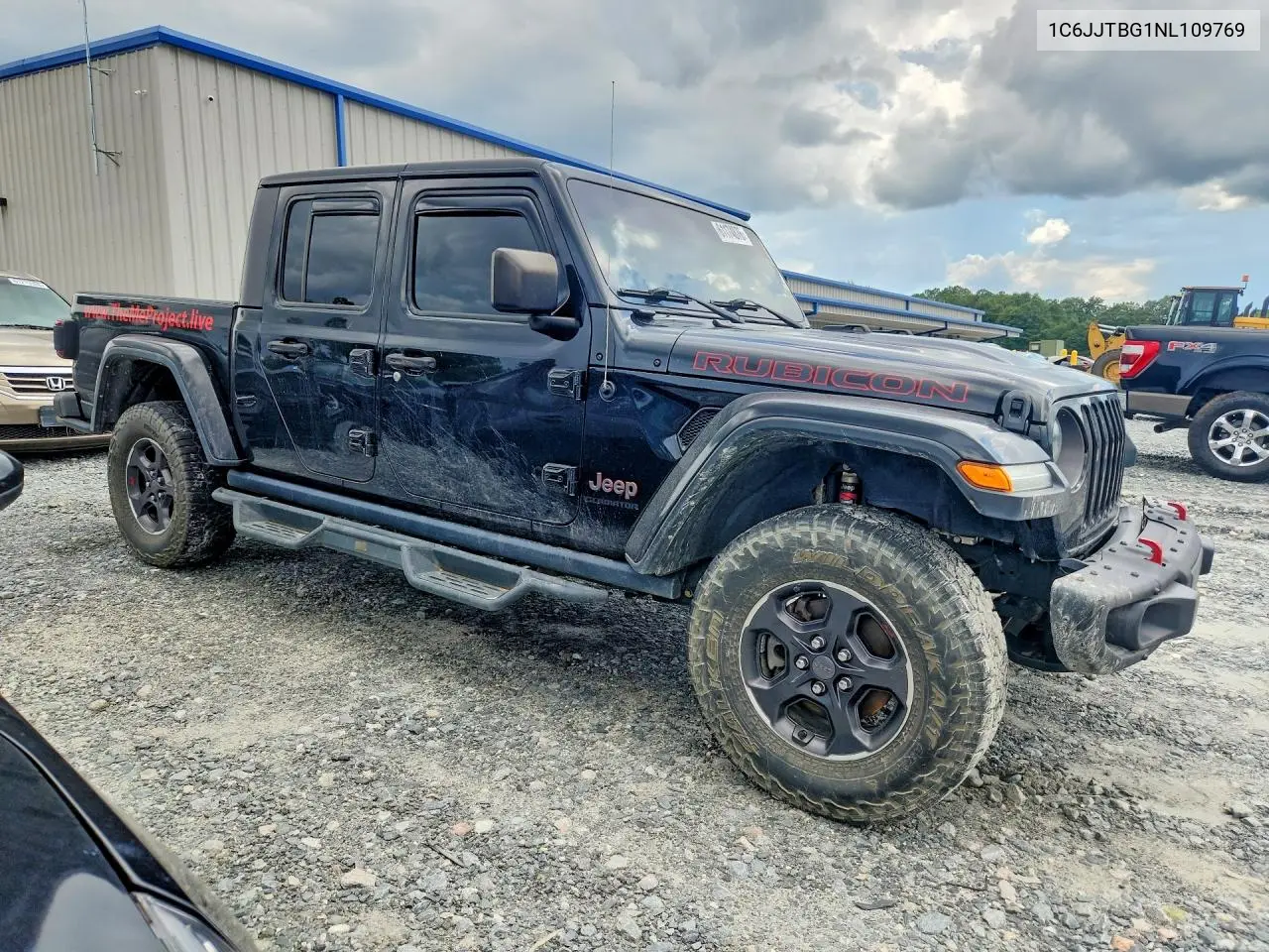2022 Jeep Gladiator Rubicon VIN: 1C6JJTBG1NL109769 Lot: 61174876