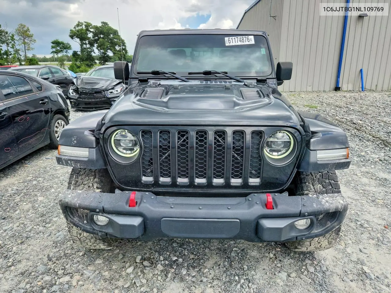 2022 Jeep Gladiator Rubicon VIN: 1C6JJTBG1NL109769 Lot: 61174876