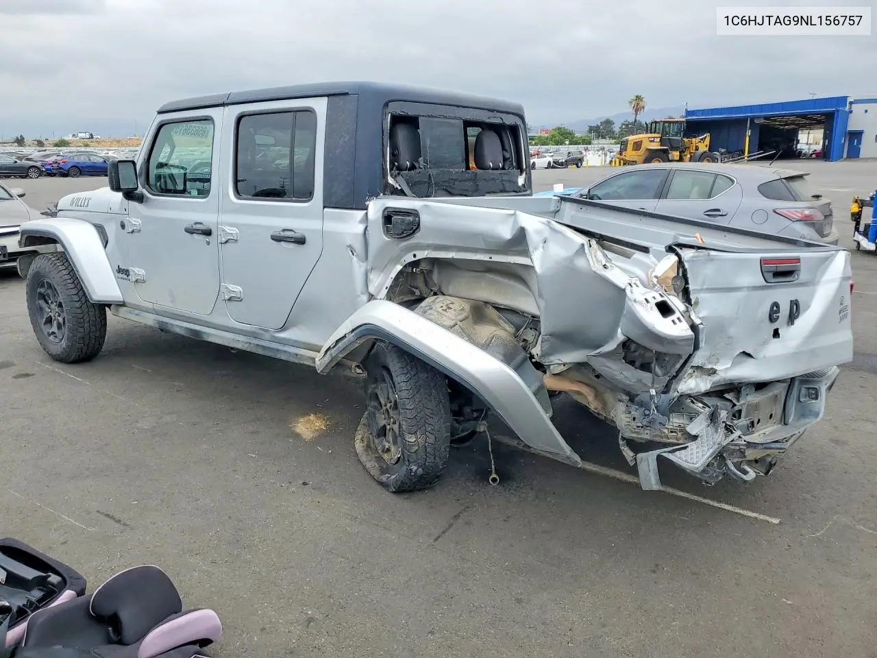 2022 Jeep Gladiator Sport VIN: 1C6HJTAG9NL156757 Lot: 85633615