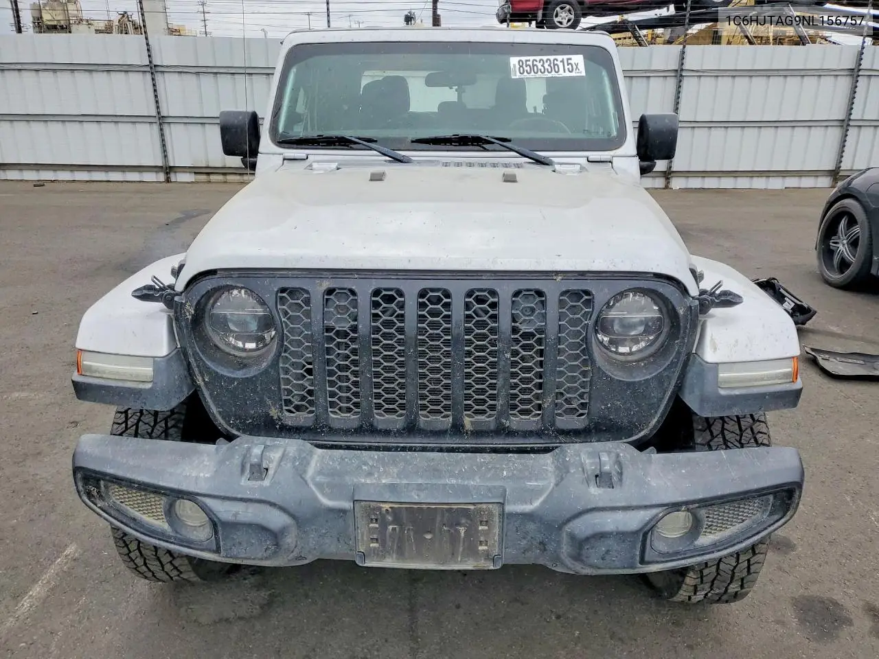 2022 Jeep Gladiator Sport VIN: 1C6HJTAG9NL156757 Lot: 85633615
