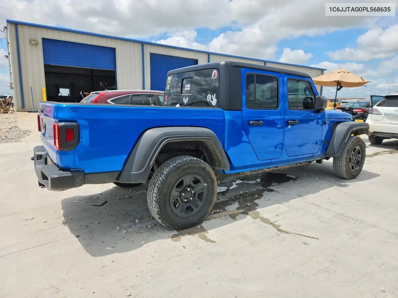 2023 Jeep Gladiator Sport VIN: 1C6JJTAG0PL568635 Lot: 55465506