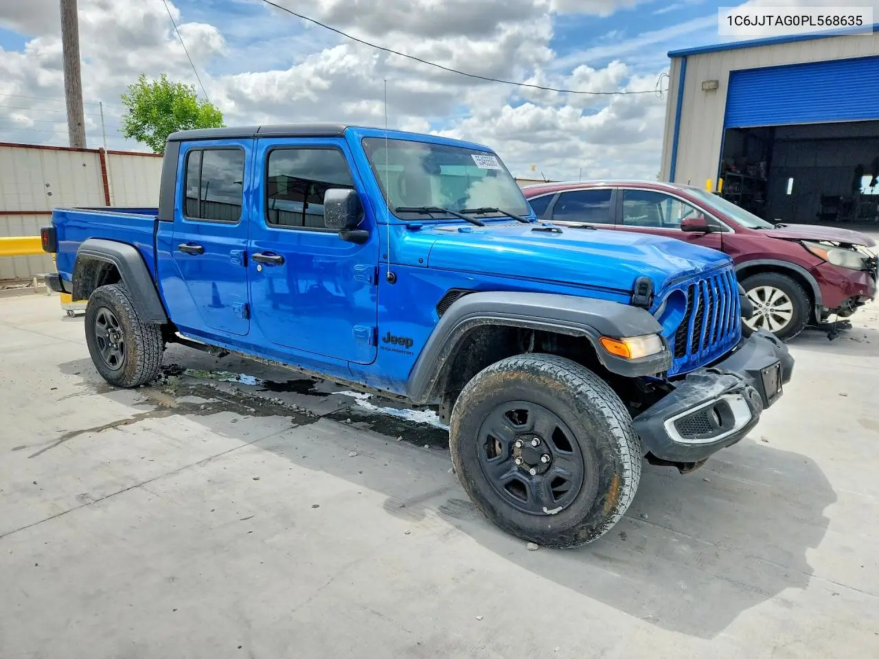 2023 Jeep Gladiator Sport VIN: 1C6JJTAG0PL568635 Lot: 55465506