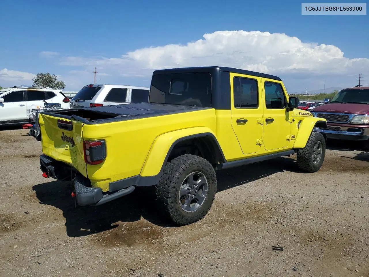 2023 Jeep Gladiator Rubicon VIN: 1C6JJTBG8PL553900 Lot: 55945686