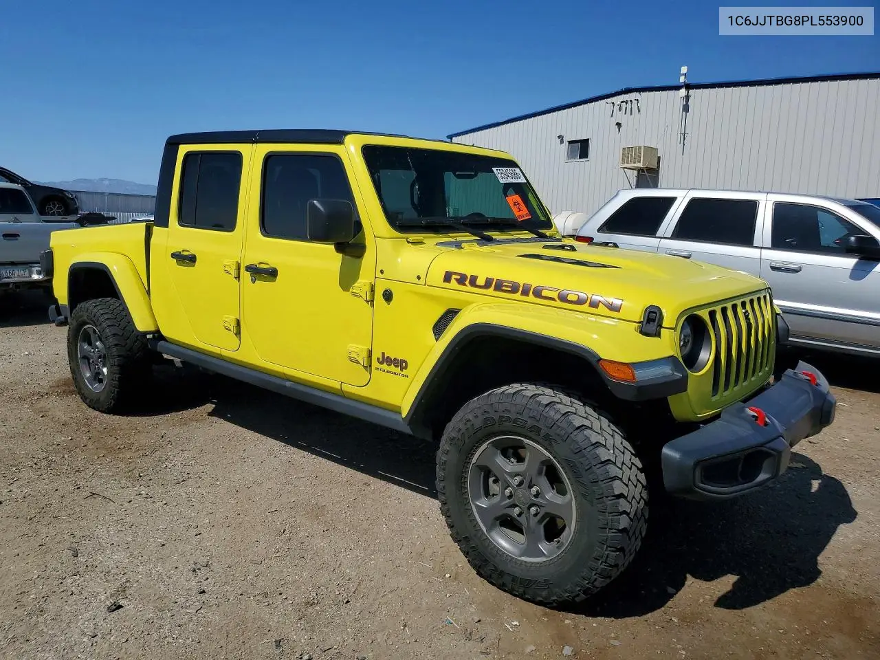2023 Jeep Gladiator Rubicon VIN: 1C6JJTBG8PL553900 Lot: 55945686