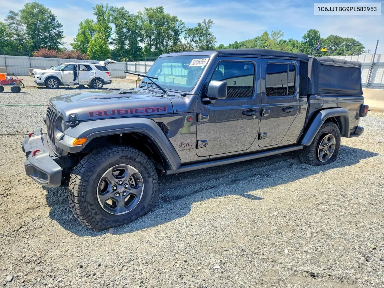2023 Jeep Gladiator Rubicon VIN: 1C6JJTBG9PL582953 Lot: 56066056