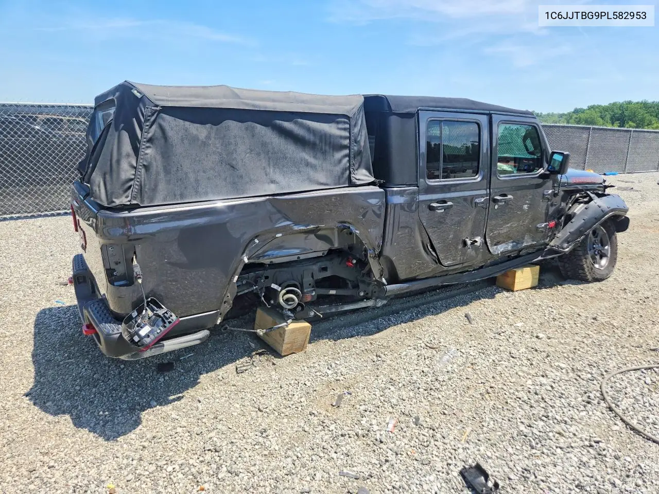 2023 Jeep Gladiator Rubicon VIN: 1C6JJTBG9PL582953 Lot: 56066056