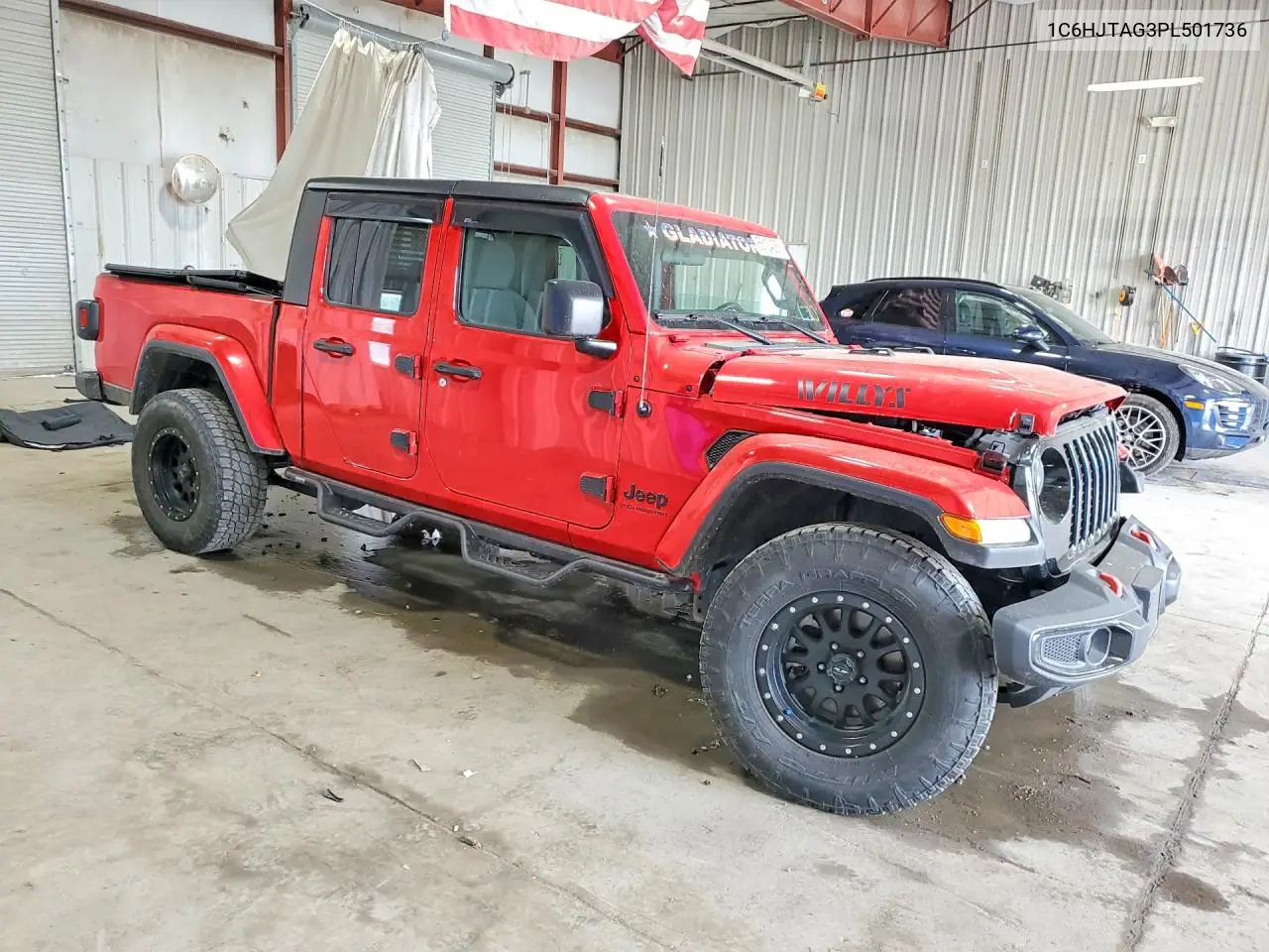 2023 Jeep Gladiator Sport VIN: 1C6HJTAG3PL501736 Lot: 56124056