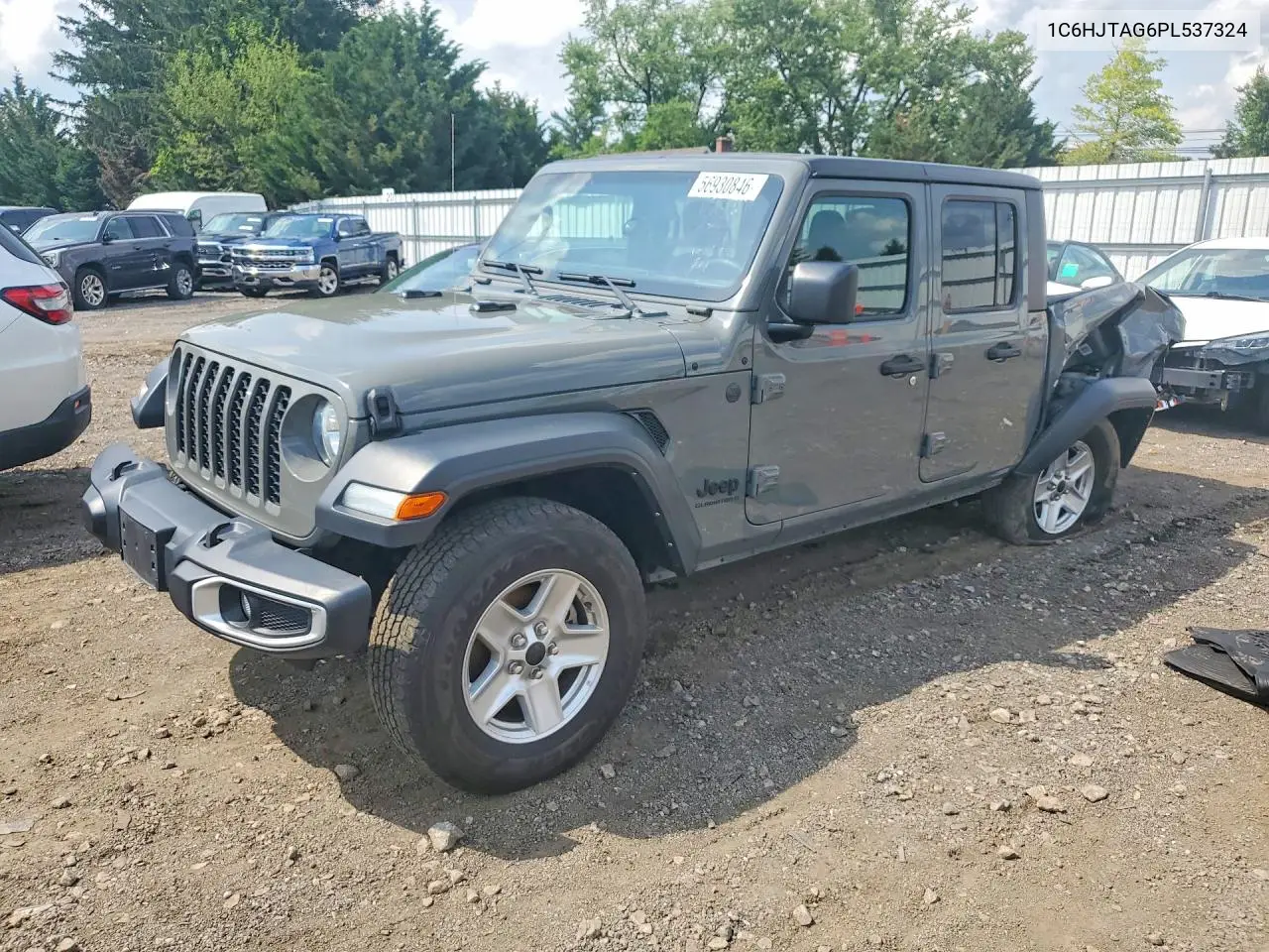 2023 Jeep Gladiator Sport VIN: 1C6HJTAG6PL537324 Lot: 56930846