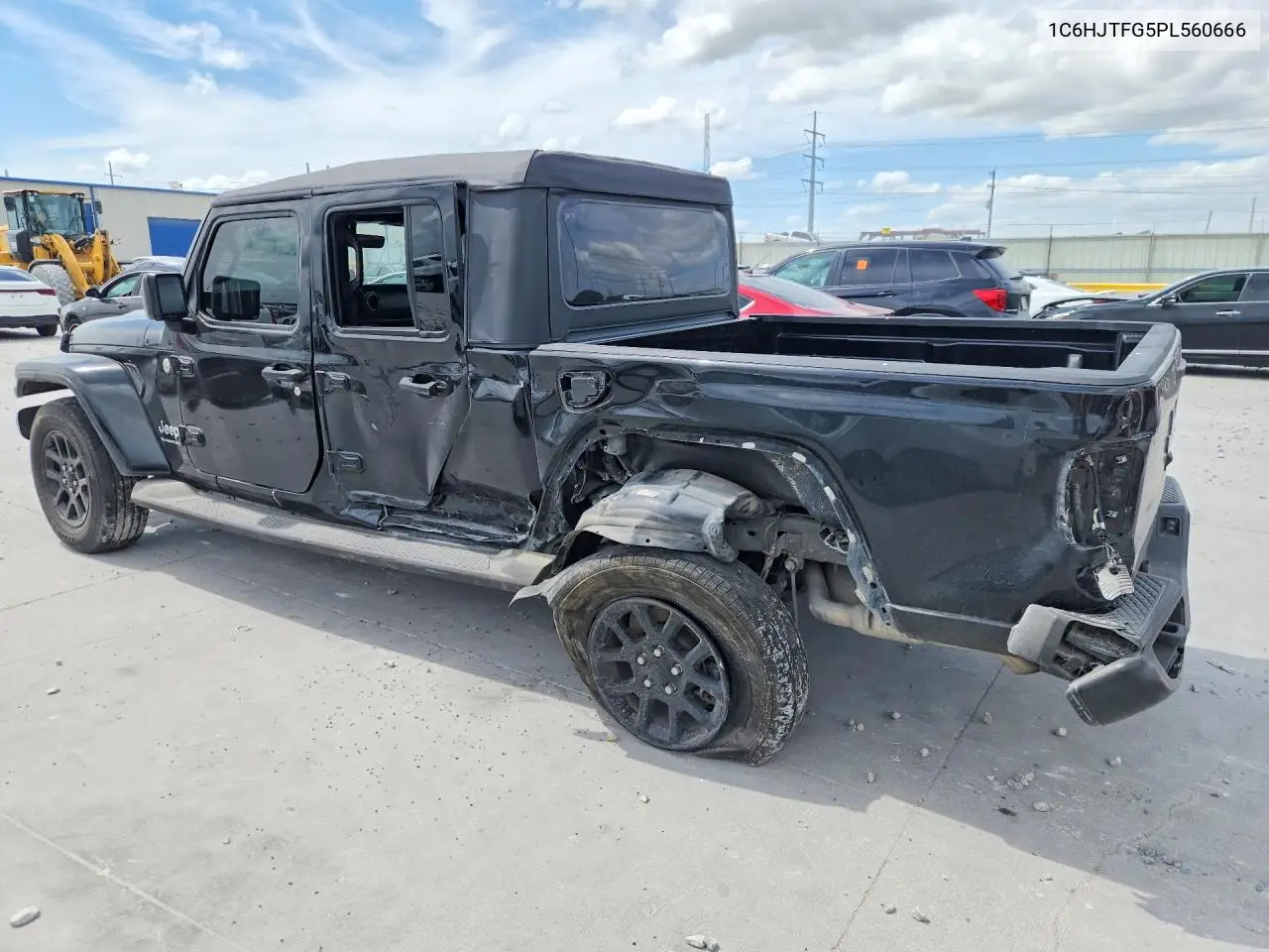 2023 Jeep Gladiator Overland VIN: 1C6HJTFG5PL560666 Lot: 56995136