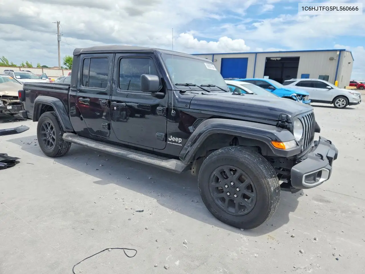 2023 Jeep Gladiator Overland VIN: 1C6HJTFG5PL560666 Lot: 56995136