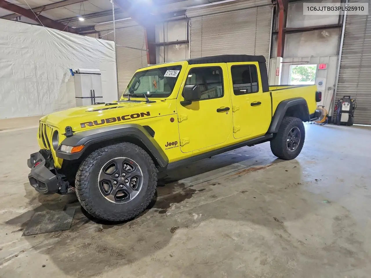2023 Jeep Gladiator Rubicon VIN: 1C6JJTBG3PL525910 Lot: 57124756