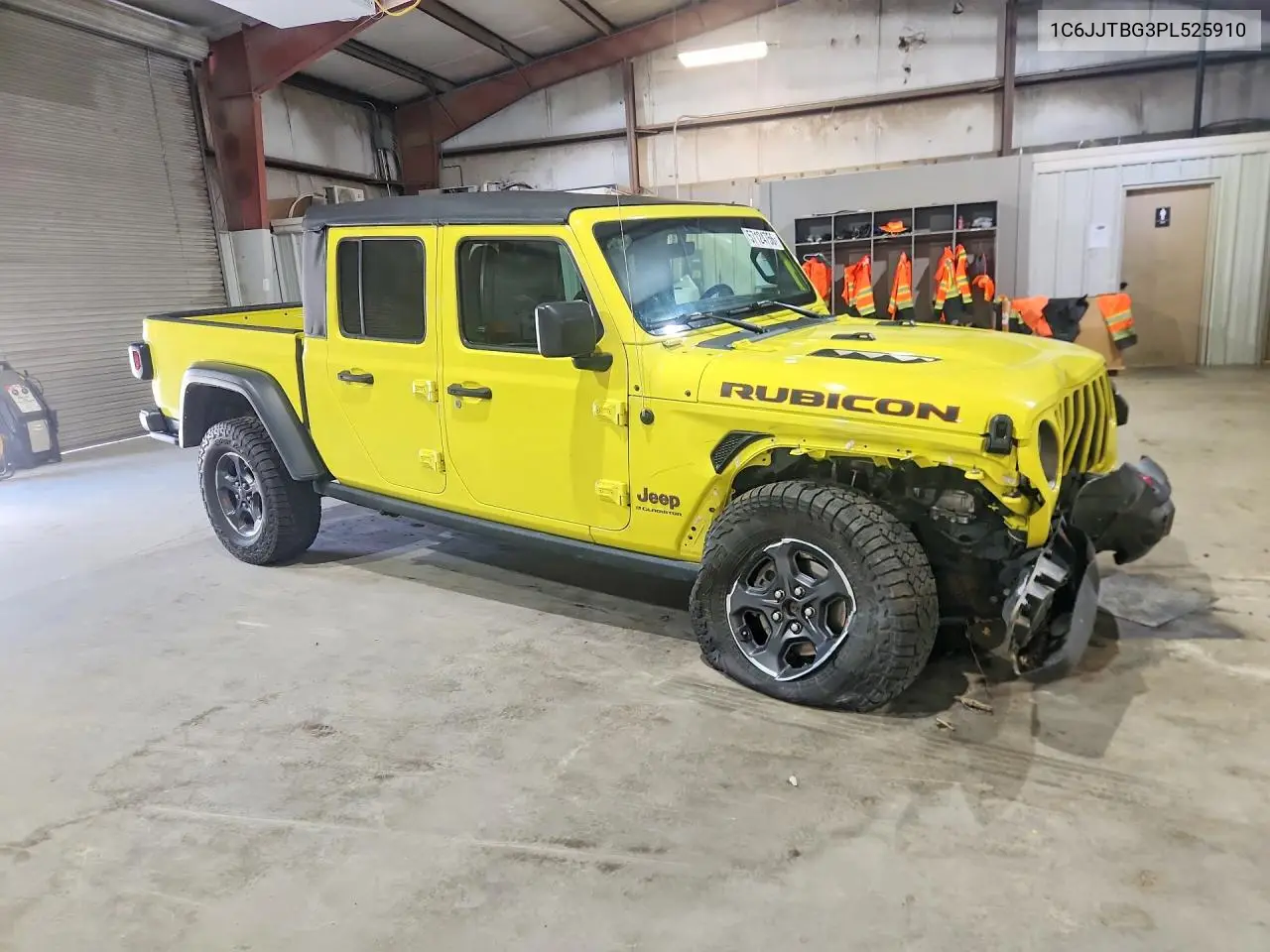 2023 Jeep Gladiator Rubicon VIN: 1C6JJTBG3PL525910 Lot: 57124756