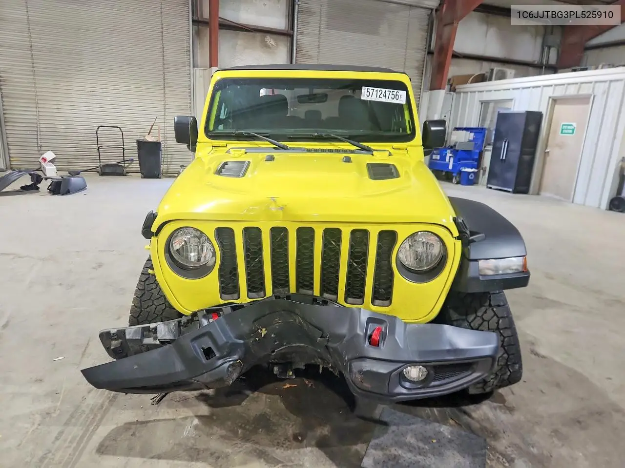 2023 Jeep Gladiator Rubicon VIN: 1C6JJTBG3PL525910 Lot: 57124756
