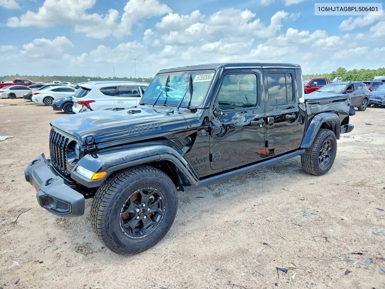 2023 Jeep Gladiator Sport VIN: 1C6HJTAG8PL506401 Lot: 57350556