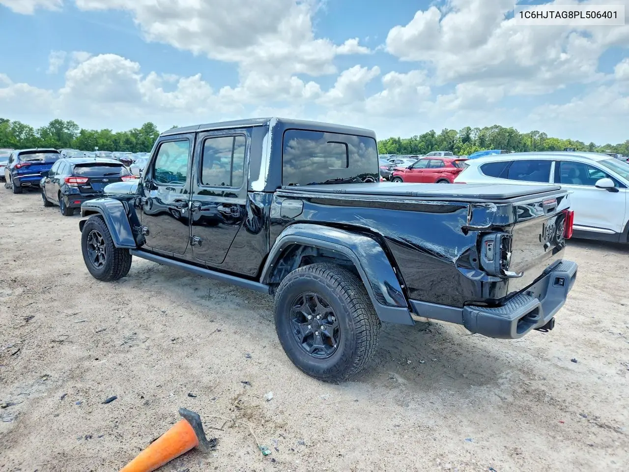2023 Jeep Gladiator Sport VIN: 1C6HJTAG8PL506401 Lot: 57350556