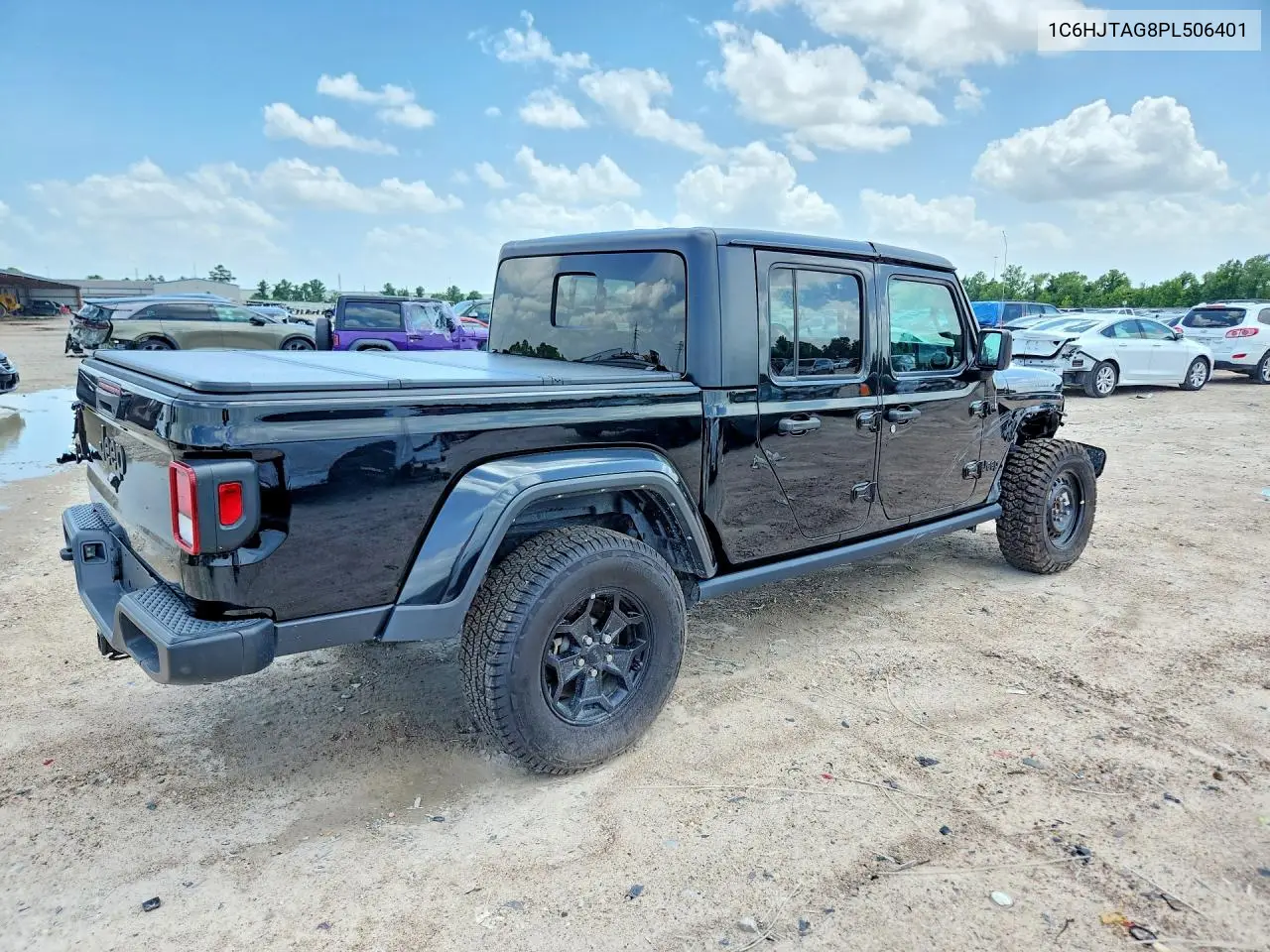 2023 Jeep Gladiator Sport VIN: 1C6HJTAG8PL506401 Lot: 57350556