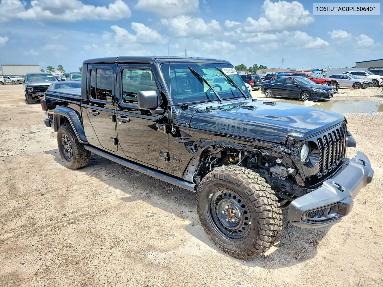 2023 Jeep Gladiator Sport VIN: 1C6HJTAG8PL506401 Lot: 57350556