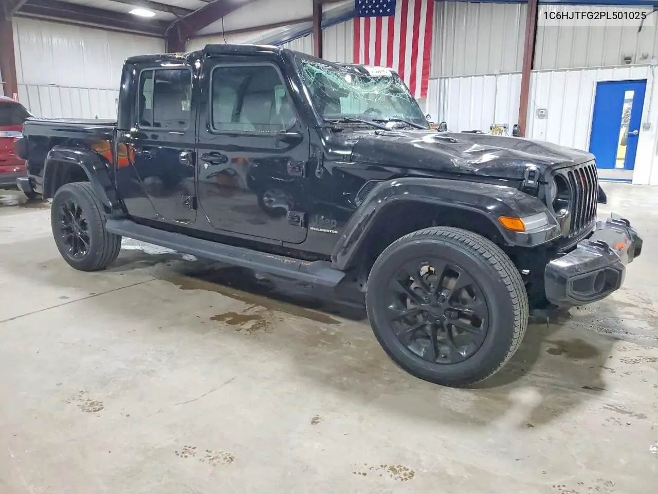2023 Jeep Gladiator Overland VIN: 1C6HJTFG2PL501025 Lot: 57352446