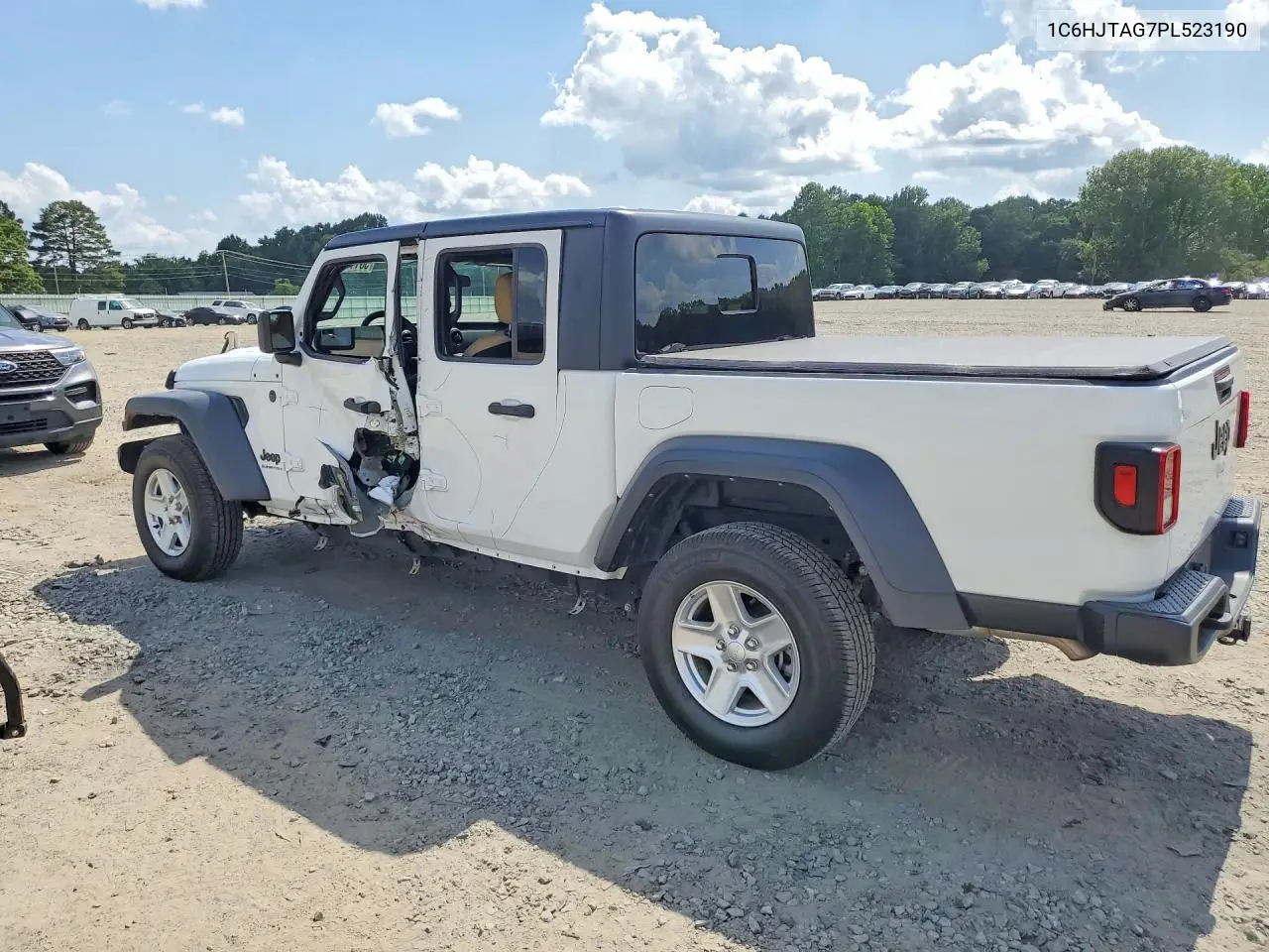 2023 Jeep Gladiator Sport VIN: 1C6HJTAG7PL523190 Lot: 58113606