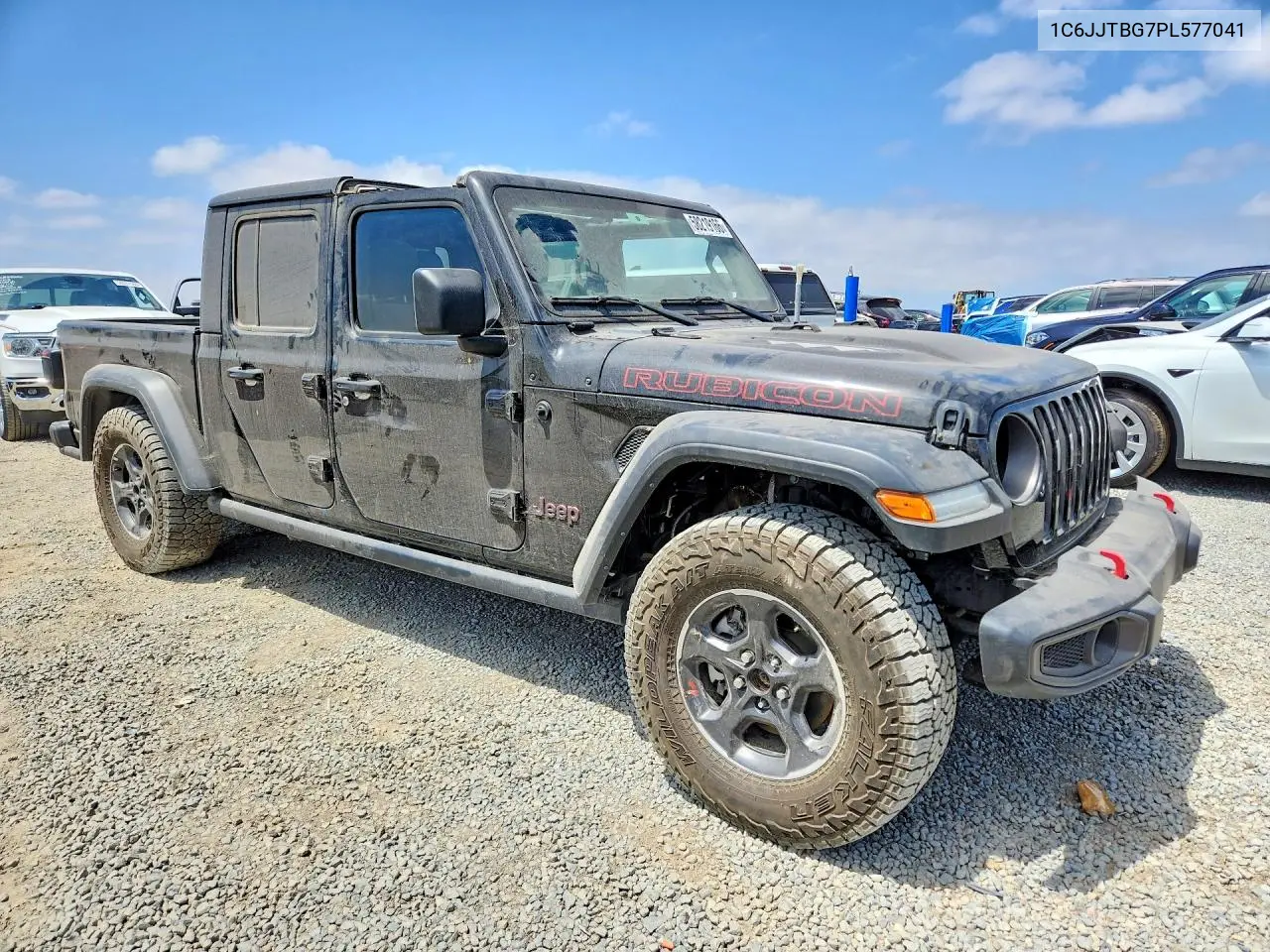 2023 Jeep Gladiator Rubicon VIN: 1C6JJTBG7PL577041 Lot: 58219166