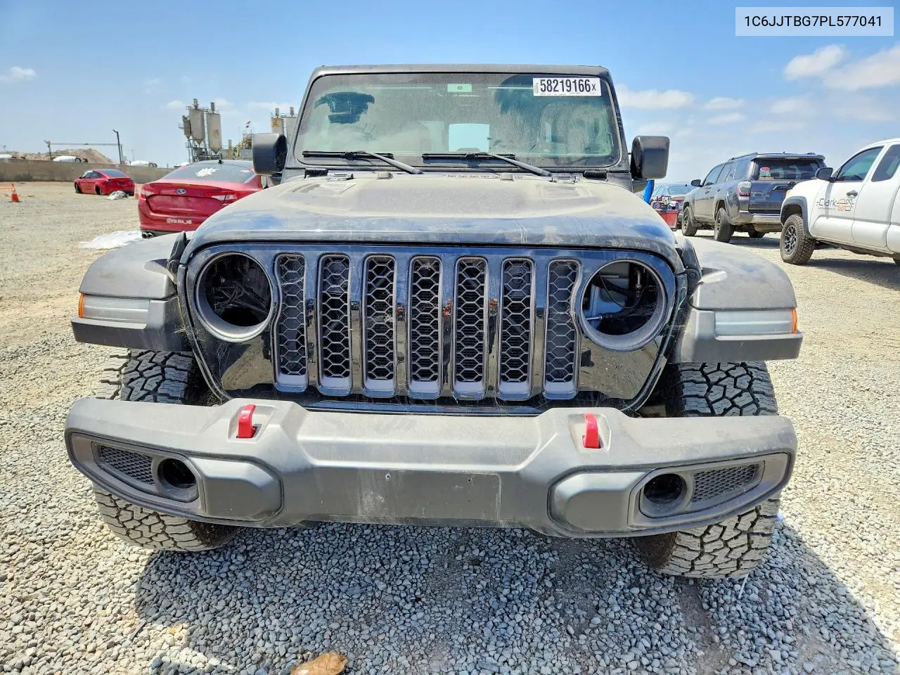 2023 Jeep Gladiator Rubicon VIN: 1C6JJTBG7PL577041 Lot: 58219166