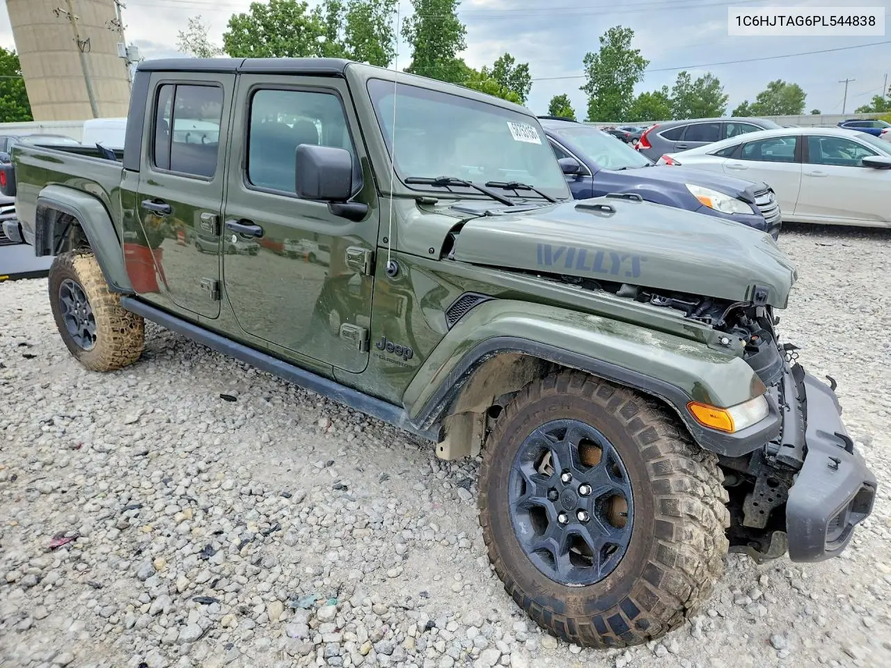 2023 Jeep Gladiator Sport VIN: 1C6HJTAG6PL544838 Lot: 58753156
