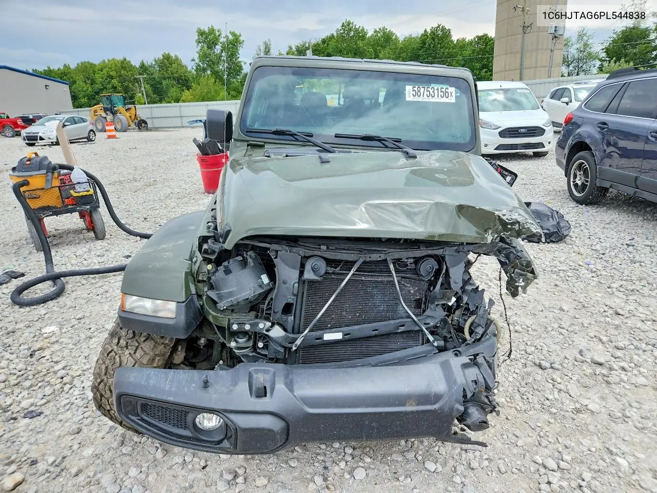 2023 Jeep Gladiator Sport VIN: 1C6HJTAG6PL544838 Lot: 58753156