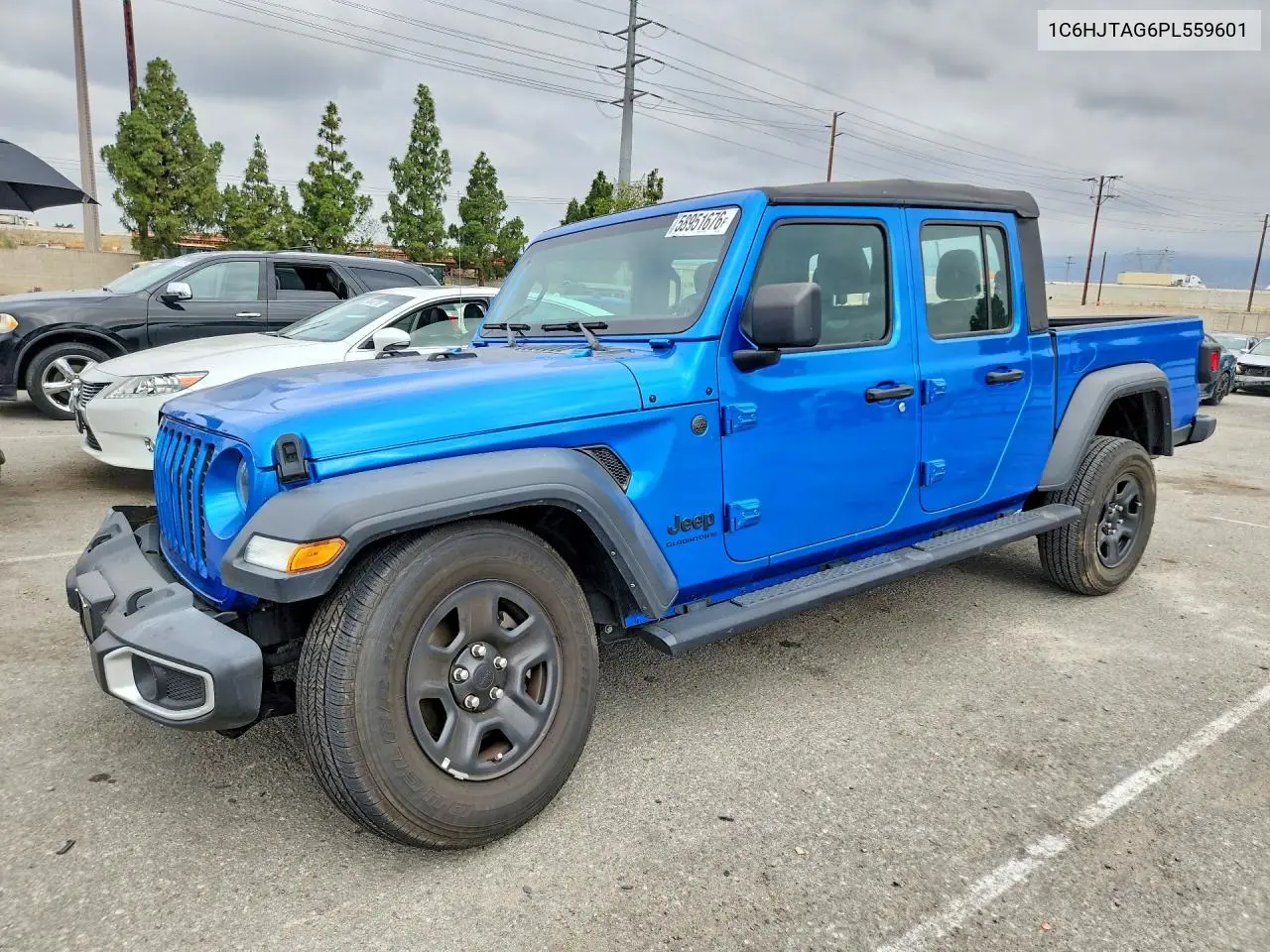 2023 Jeep Gladiator Sport VIN: 1C6HJTAG6PL559601 Lot: 58951676