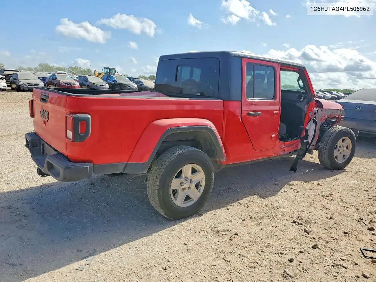 2023 Jeep Gladiator Sport VIN: 1C6HJTAG4PL506962 Lot: 59605716