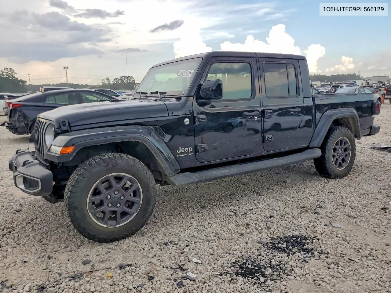 2023 Jeep Gladiator Overland VIN: 1C6HJTFG9PL566129 Lot: 60073316