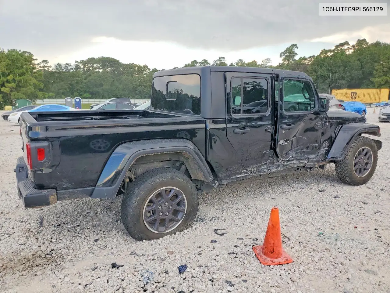 2023 Jeep Gladiator Overland VIN: 1C6HJTFG9PL566129 Lot: 60073316