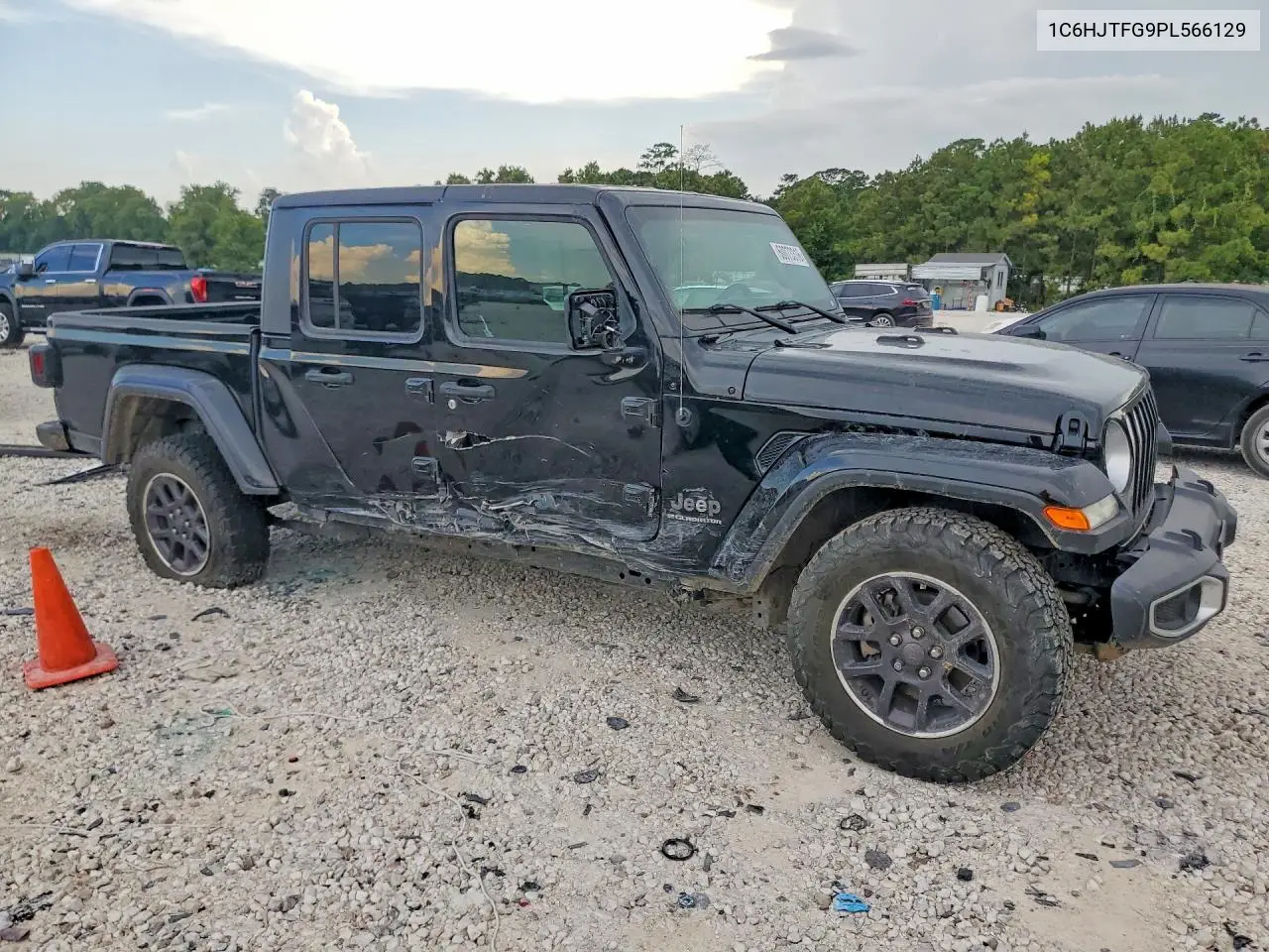 2023 Jeep Gladiator Overland VIN: 1C6HJTFG9PL566129 Lot: 60073316